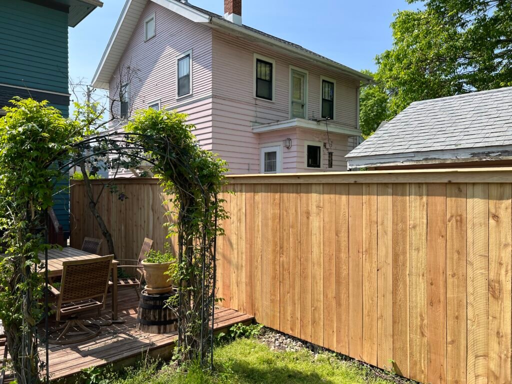 Custom Wood Fencing